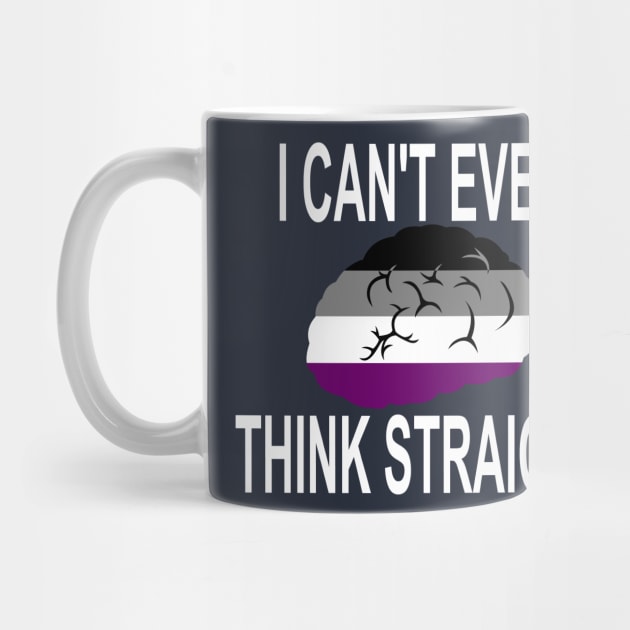 I Can't Even Think Straight (Asexual Pride) by LJAIII